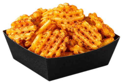 Waffle fries