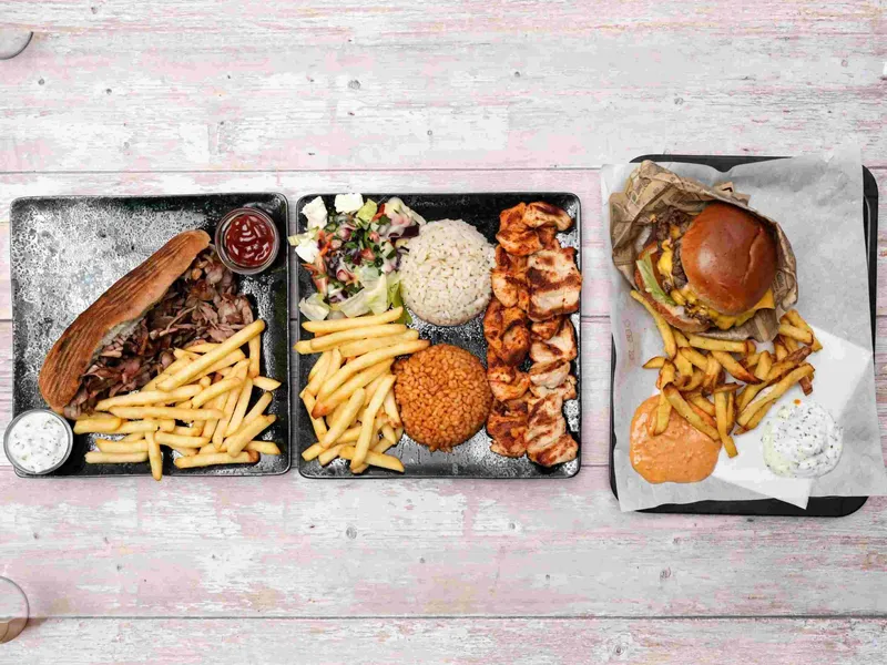 Burgers, frites et plateaux Patty's Smash