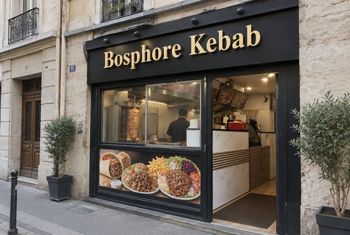 Devanture du restaurant Bosphore Kebab
