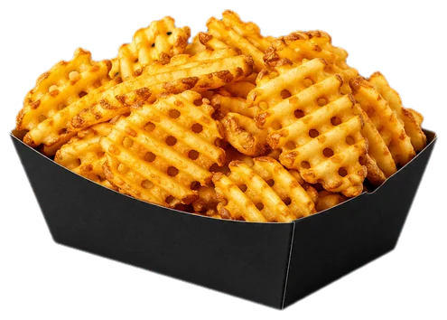 Waffle fries