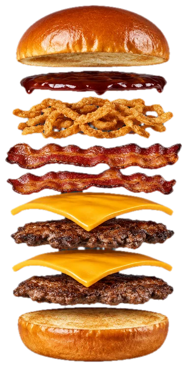 Vue éclatée : Bacon BBQ